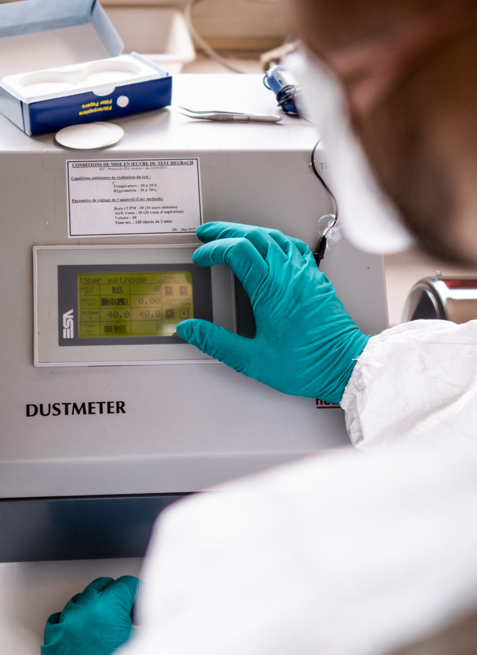 Dust tests - Labosem